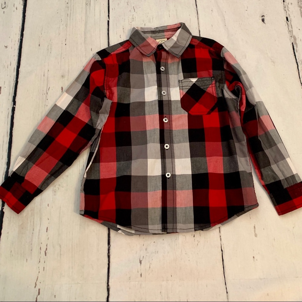 Faded Glory - Boys’ Button Down Shirt